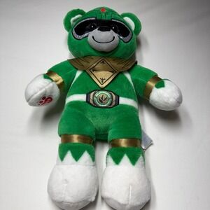 Build-A-Bear Power Rangers Green Ranger 25th Anniversary Plush Bear No Sound